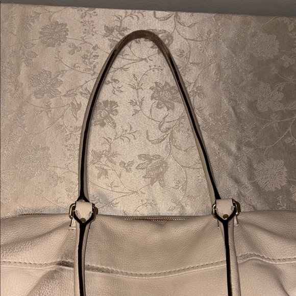 Authentic Kate Spade ♠️ Elegant Cream Handbag -Used - Picture 9 of 16